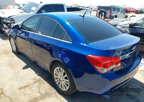 2013 Chevrolet Cruze Eco from USA, damaged, VIN 1G1PH5SB2D7108130